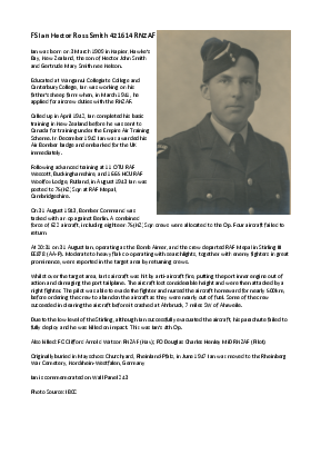 A preview of a PDF biography for Smith, Ian Hector Ross